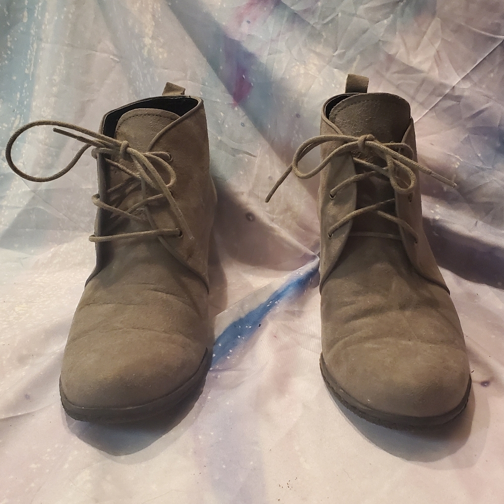 Tan Booties - Picture 4 of 7
